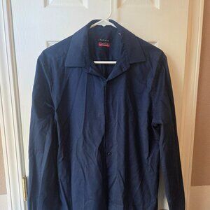 Men's slim fit blue button down Van Heusen